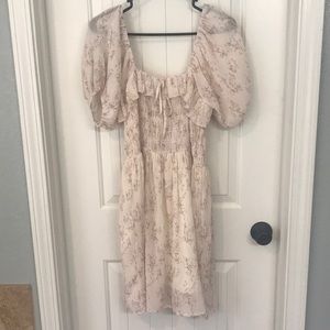 Carly Jean LA Juliet dress in blush. Size L.